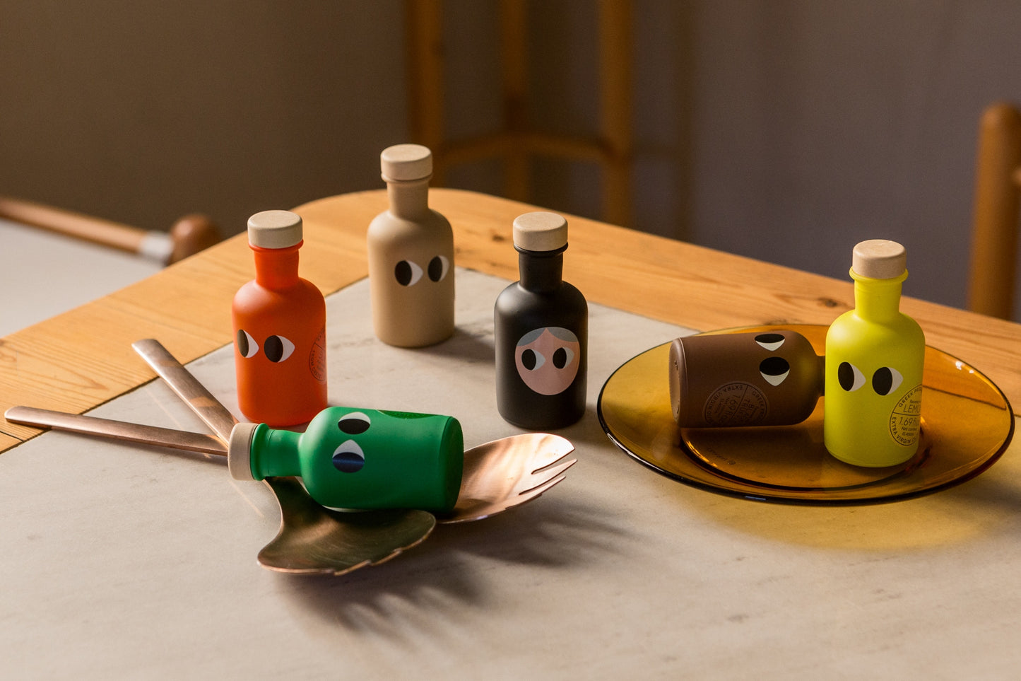 Coffret cadeau mini huiles d'olive