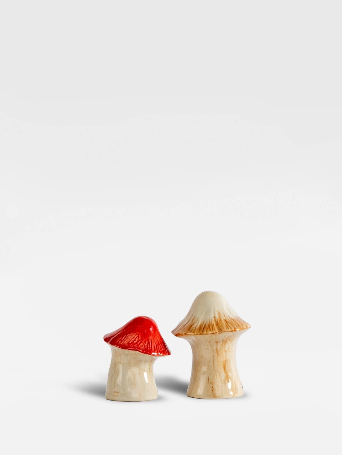 Set saliere et poivriere Champignons des bois