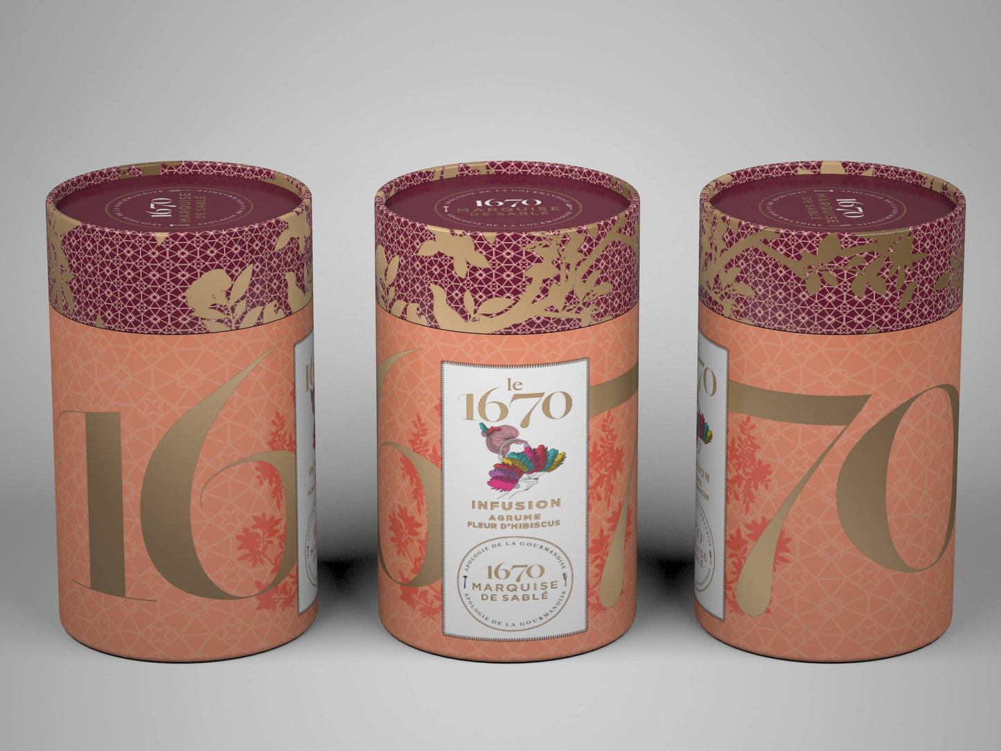 Infusion 1670 aux agrumes - boite carton 50 g