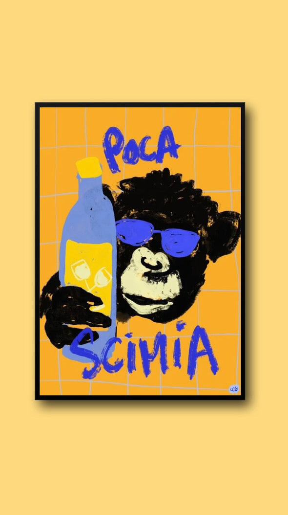 Affiche A3 POCA SCIMIA