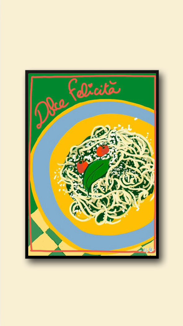 Affiche A3 DOLCE FELICITA