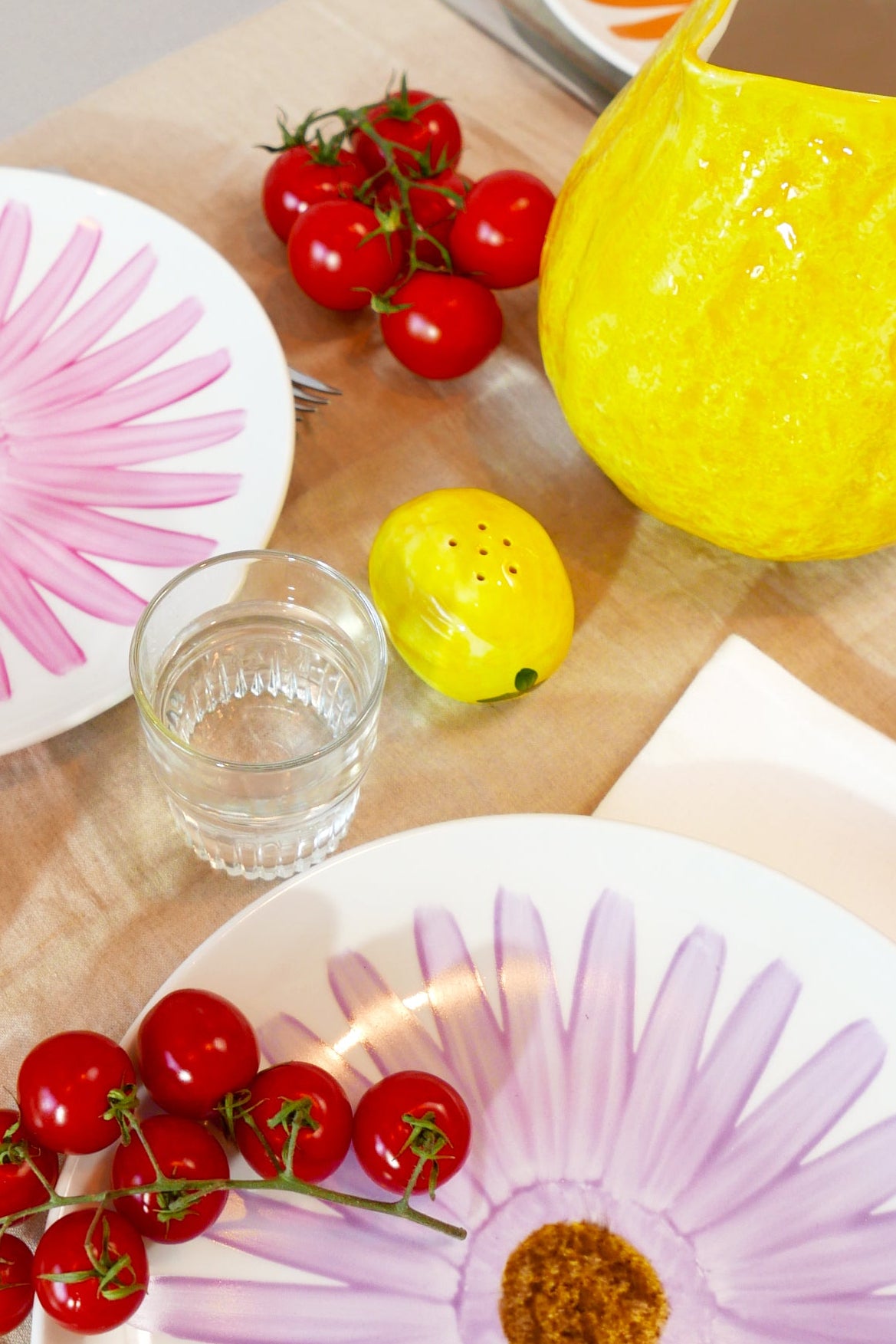 Assiette Porcelaine 27,5cm MARGARITA Rose