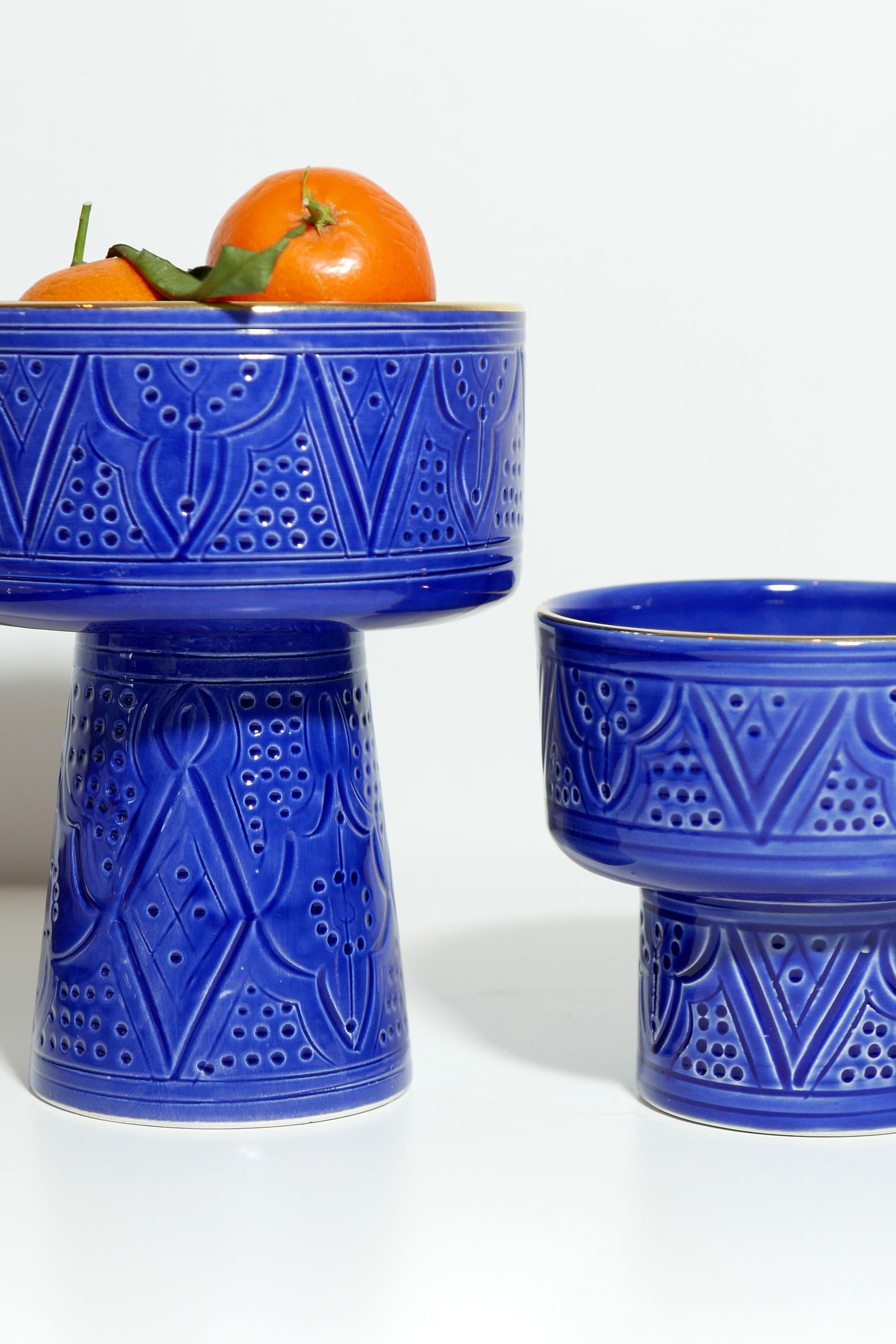 Bol APERETIVO M EMPREINTE Bleu Gold