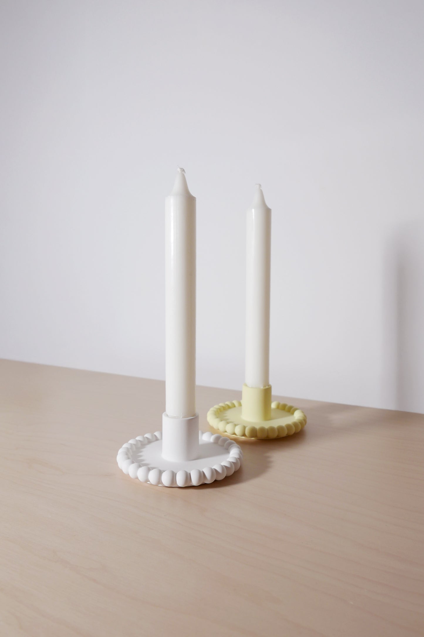 Bougeoir à bulles Blanc