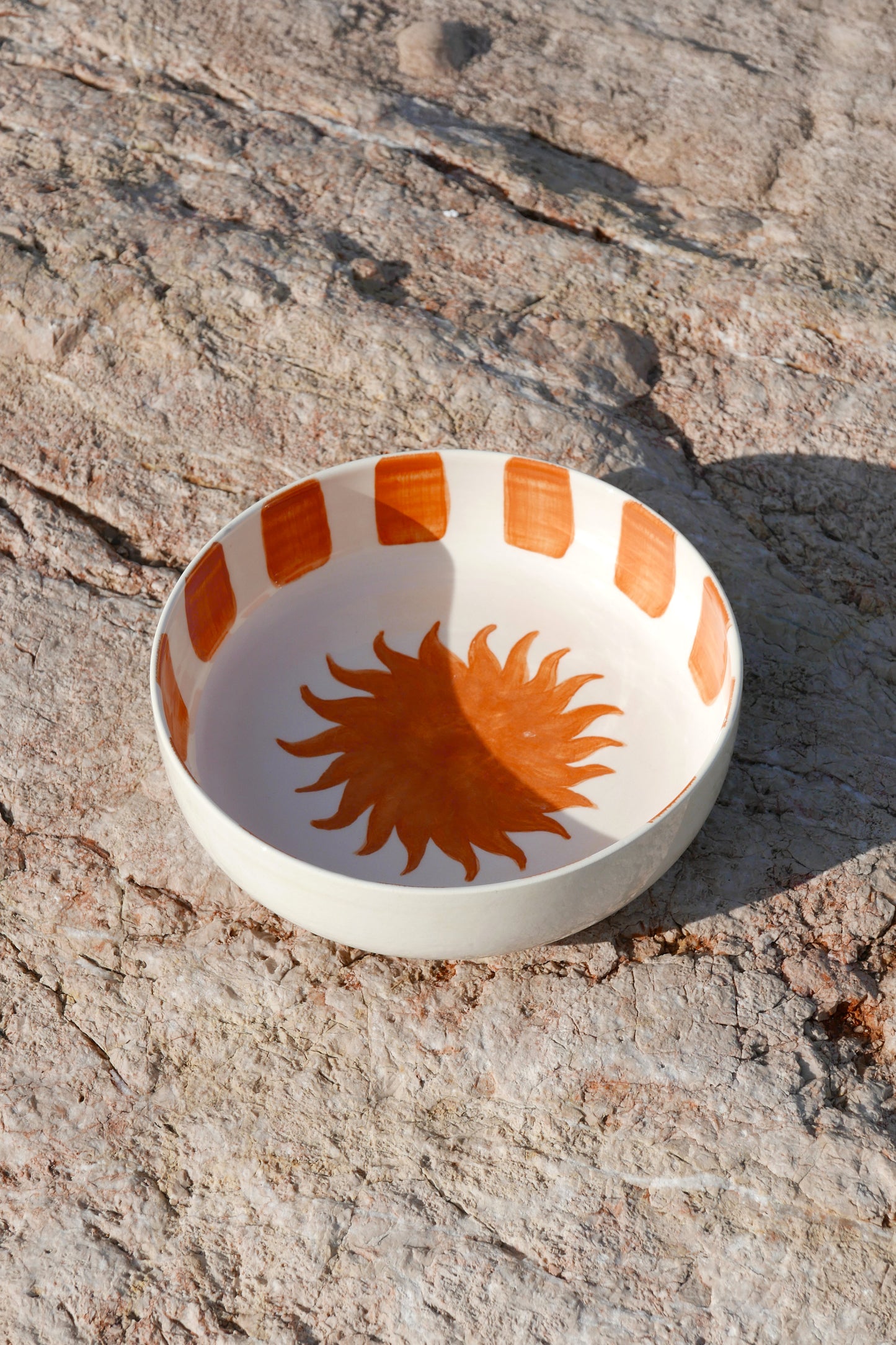 Grand Saladier Soleil Terracotta