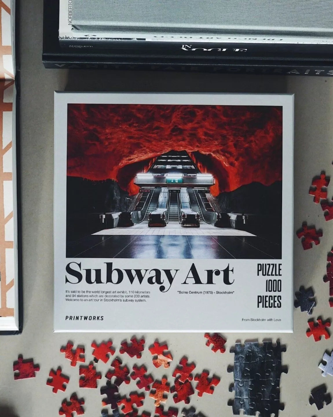 Puzzle Subway Art Fire - 1000 pièces