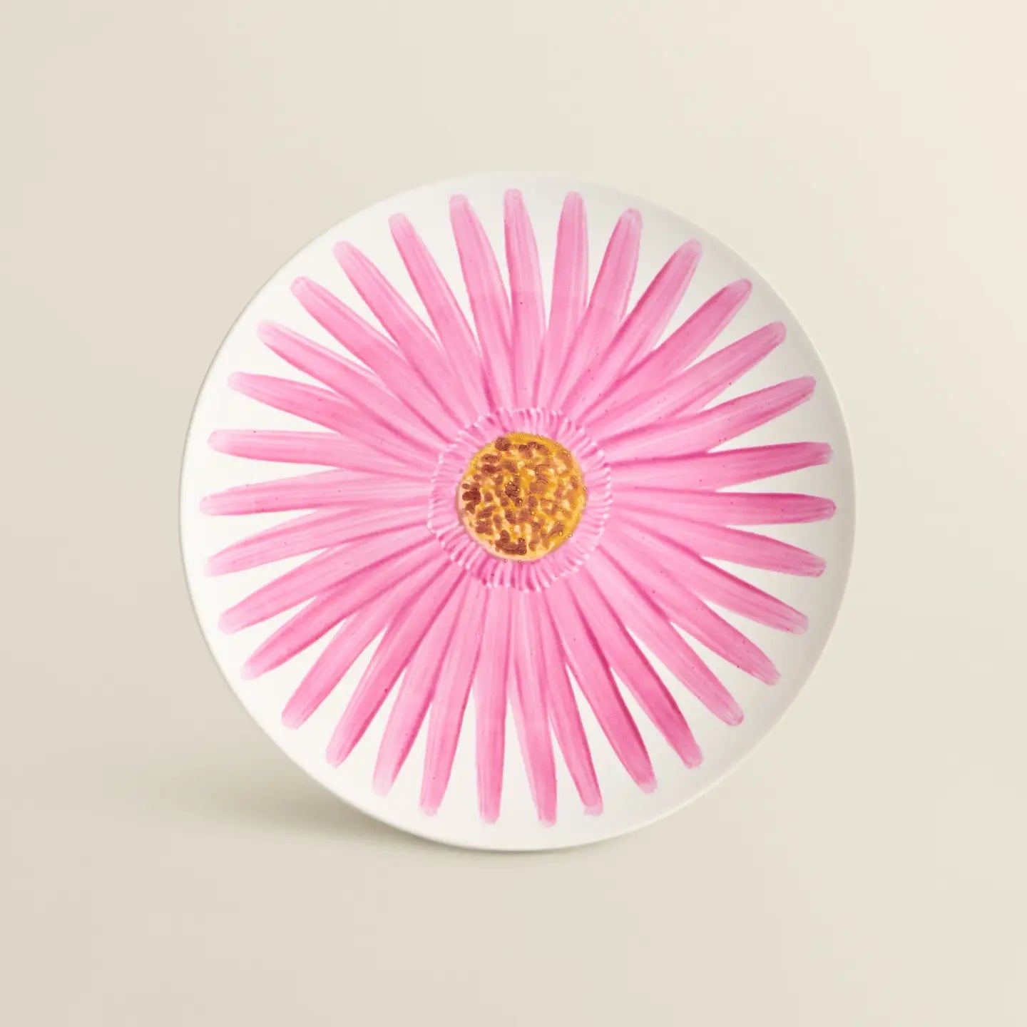 Assiette Porcelaine 27,5cm MARGARITA Rose