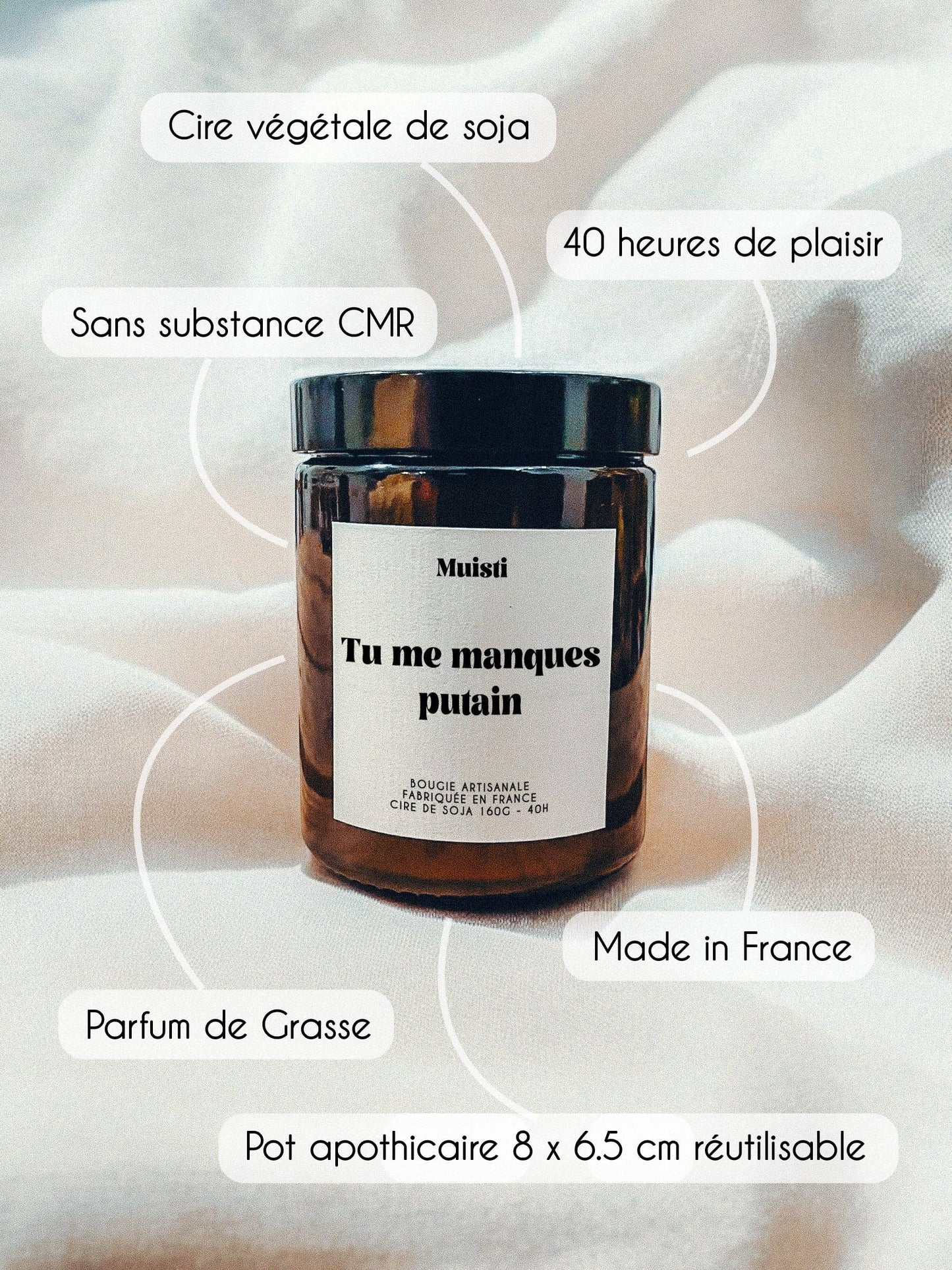 Bougie  - Tu me manques putain