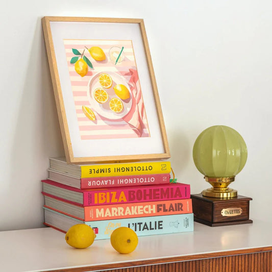 Coffret Peinture au numéro - CITRONS DE MENTON