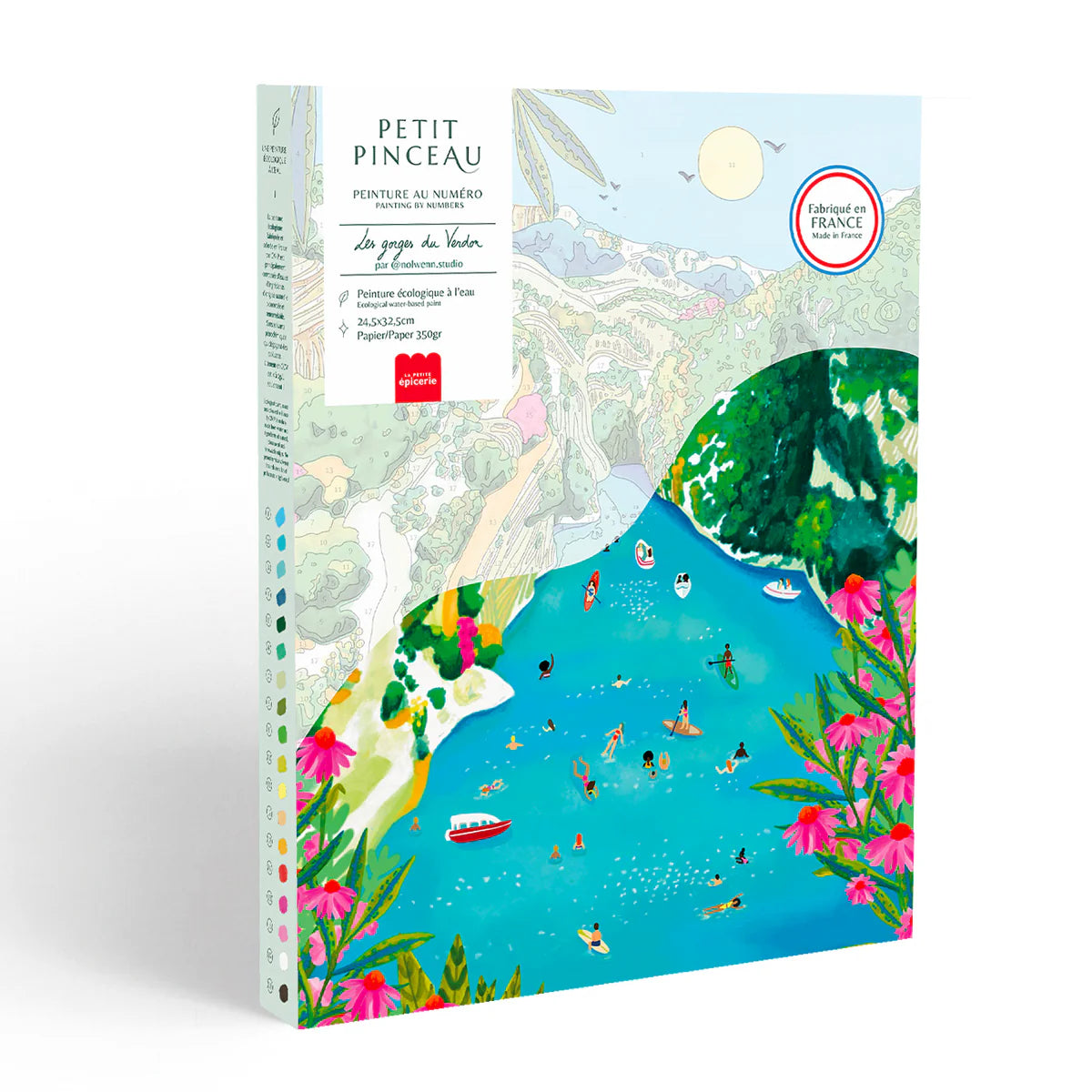 Coffret Peinture au numéro - LES GORGES DU VERDON