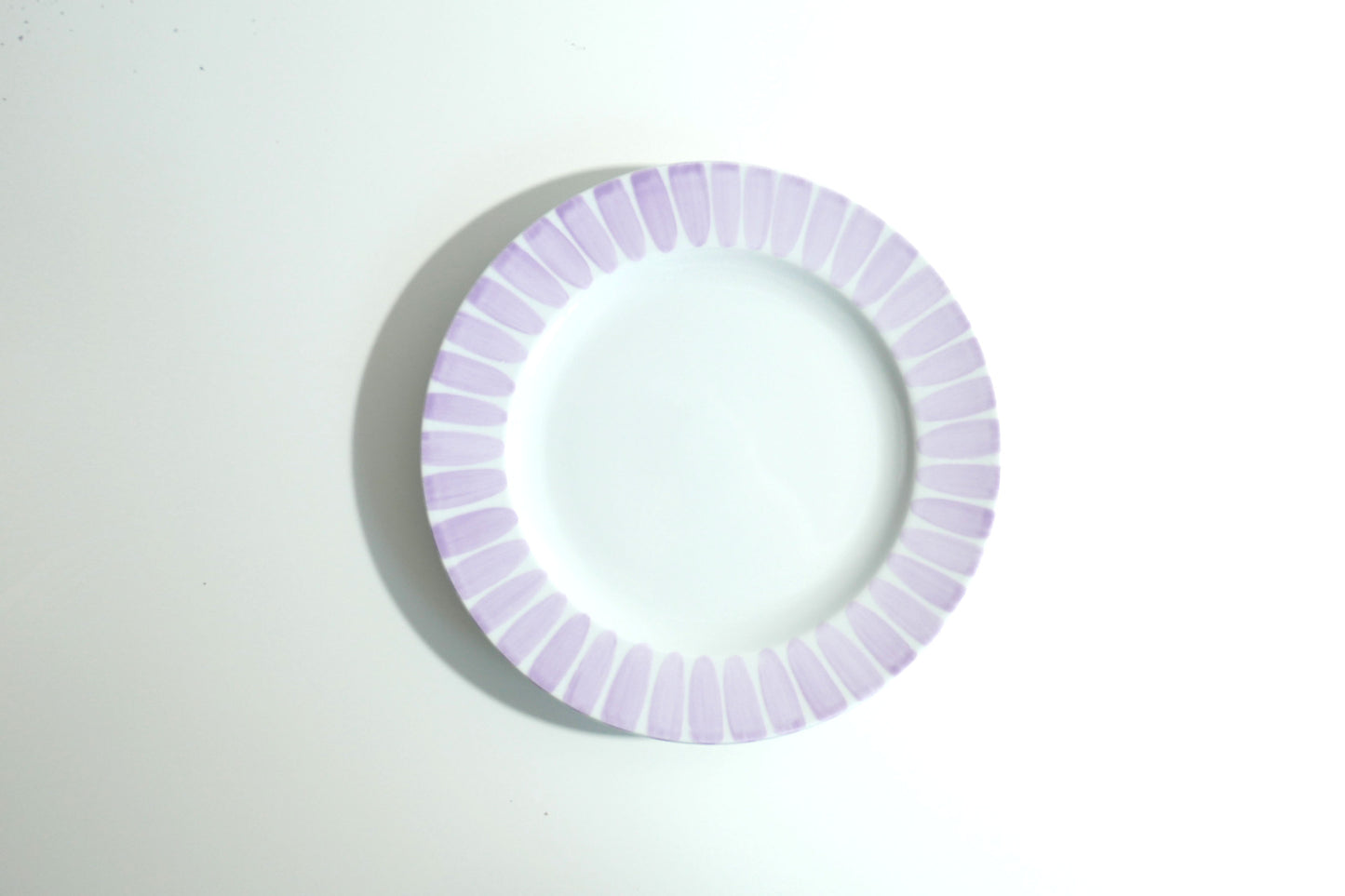 Assiette Porcelaine 28cm BORDER Lila