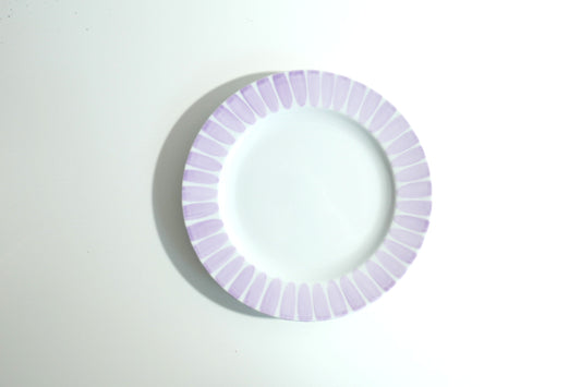 Assiette Porcelaine 28cm BORDER Lila