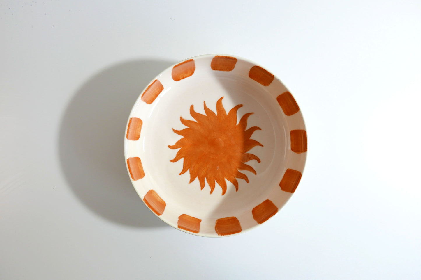 Grand Saladier Soleil Terracotta